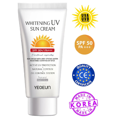 Bispack Whitening Uv Sun Cream SPF50 + PA+++ 75 ml - 1