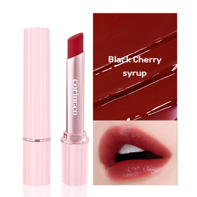 Coringco Pinkchurros Plumping Glossy Lip Black Cherry - 1