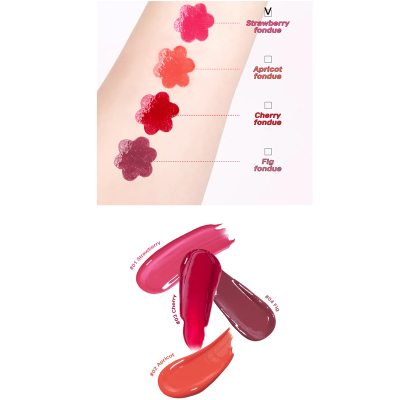 Coringco Pinkchurros Plumping Glossy Lip Strawberry - 7