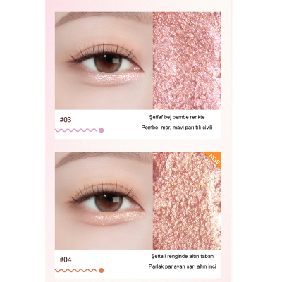 Coringco Quick Hara Volume Maker Eyeshadow Fildişi - 6