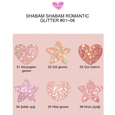 Coringco Shabam Shabam Romantic Glitter 06 Kiraz Çiçeği - 5