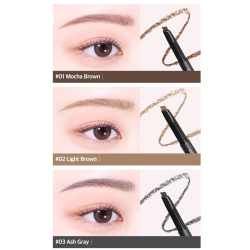 Coringco Soft Trangle Eyebrow 01 Mocha Brown - 6