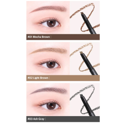 Coringco Soft Triangle Eyebrow 01 Light Brown - 6