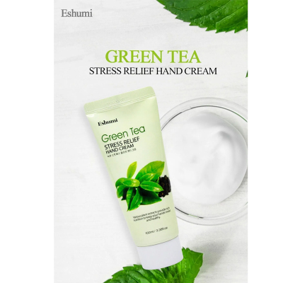 Eshumi Green Tea Stress Relief Hand Cream 100 ml - 2