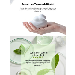 Eshumi Green Tea Pure Perfect Foam Cleansing 100 ml - 2