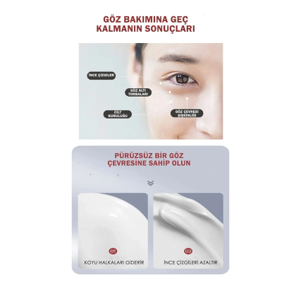 Eshumi Marine Collagen Eye Cream 40 ML Yaşlanma Karşıtı Göz Kremi - 6