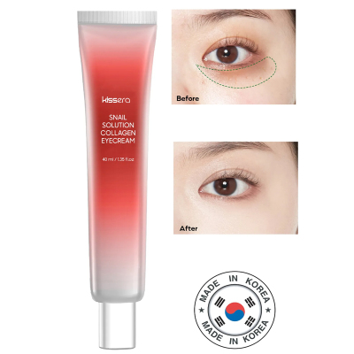 Kissera Snail Solution Collagen Eye Cream 40 ml Göz Kremi - 1