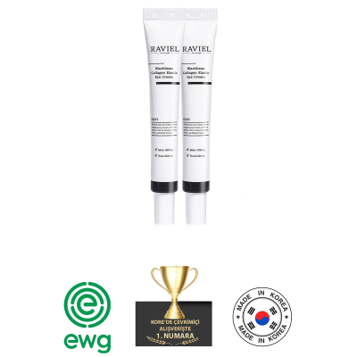 Raviel Blackbean Collagen Elastic Eye Cream 2x 20 ml - 1