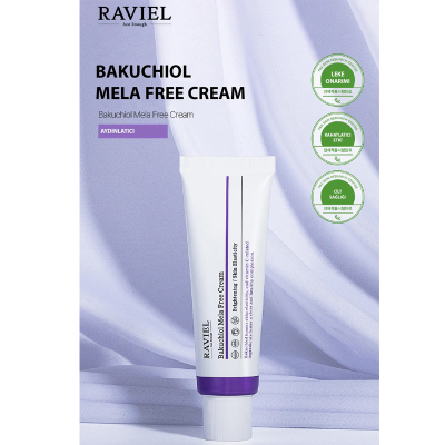 Raviel Multi Vitamin Blemish Dark Spot Care Serum 50ml ve Raviel Bakuchiol Mela Free Cream 50 ml - 2