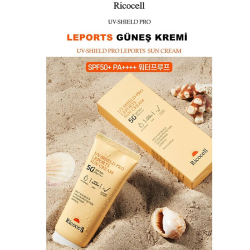 Ricocell Uv Shield Pro Leports Sun Cream SPF 50+ PA+++ 70 ML Suya Dayanıklı Güneş Kremi - 5