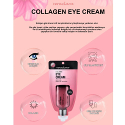 Veraclara Collagen Eye Cream 27 gr Kırışıklık Karşıtı Göz Kremi - 4