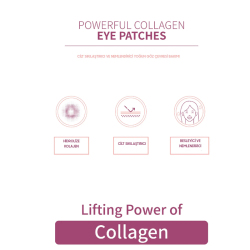 Veraclara Powerful Collagen Eye Patch 5 Adet Kolajen Pads - 2