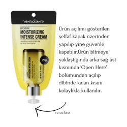 Veraclara Premium Mouisturizing İntense Cream 27 ml Nemlendirici Krem - 5