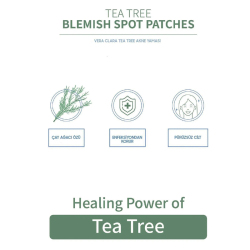 Veraclara Tea Tree Acne Blemish Spot Patch Sivilce Bandı 21 Adet - 8